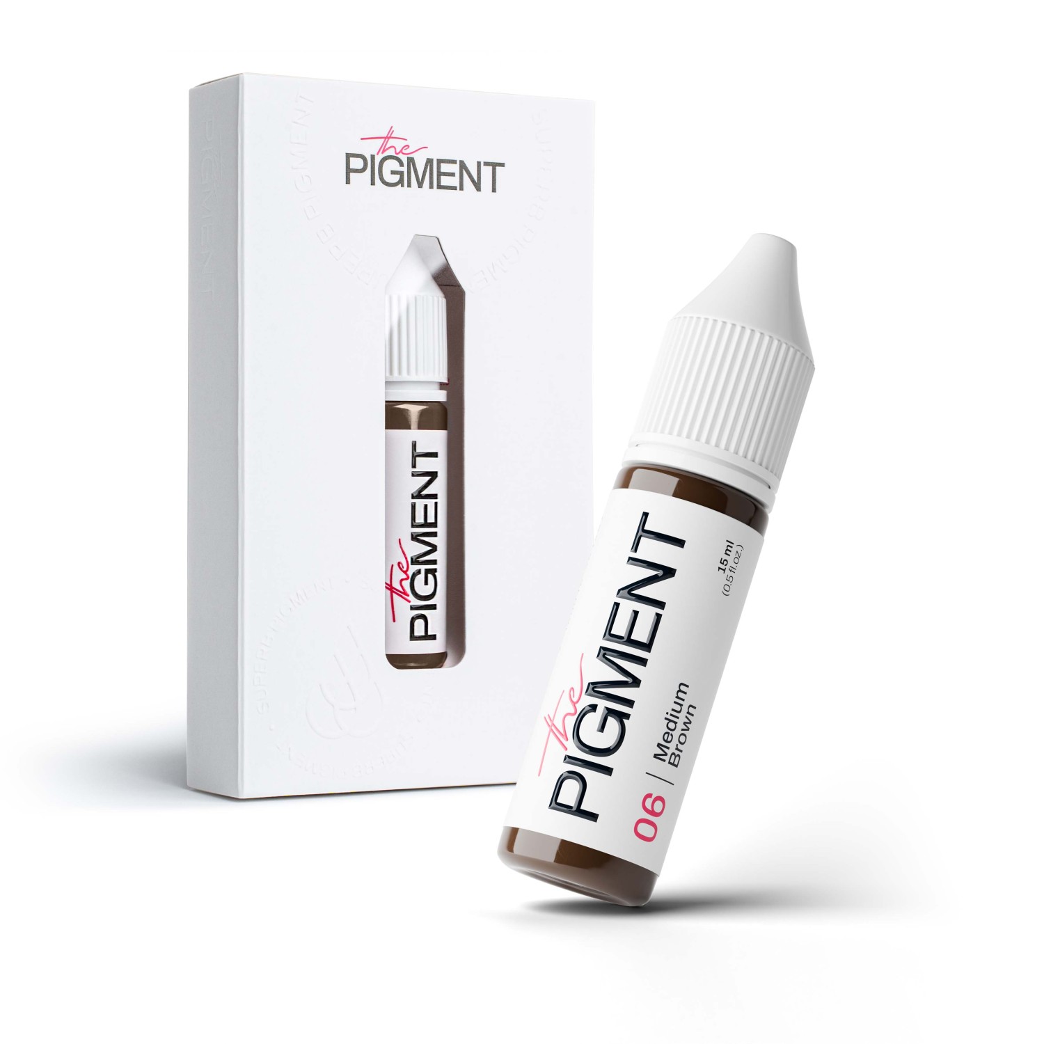 THE PIGMENT წარბის პიგმენტი Medium Brown 15 მლ.